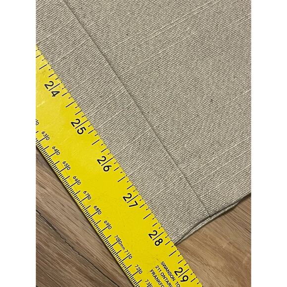 The Frankie Shop NWT Pace Pleated High Waist Linen Trousers Pants Small Sand - Picture 6 of 8